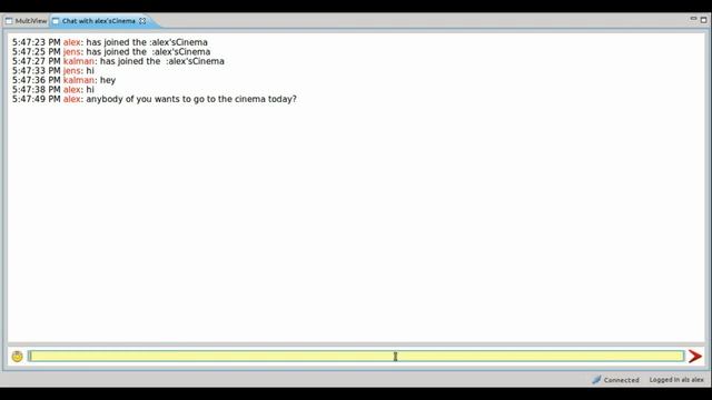 P2P Framework for Social Networks: Multi Chat with several Users смотреть онлайн