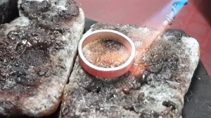 Изготовил простейшее серебряное кольцо
