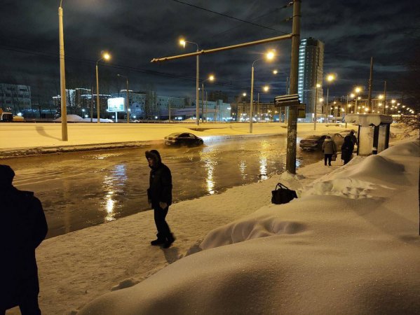 В Казани образовалась новая река