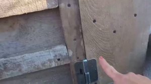 ??Дверца в курятник своими руками. Справится даже женщина!!!