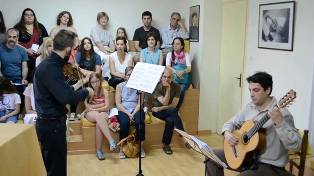 Duo Greci - J.S.Bach Air from Orchestral Suite N 3 live