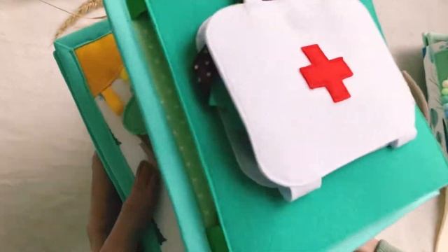 Книга из Фетра , развивающее пособие смотреть онлайн