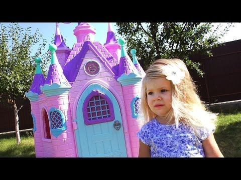 ✿ СУПЕР ЗАМОК ПРИНЦЕССЫ Сюрприз для Принцессы NUM NOMS Surprise Disney Princess Play Castle Num Noms