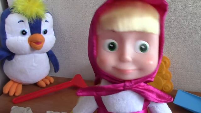 Игра Маша и Медведь МЕДВЕЖАТА ВАЛЕРКИ из Кинетического песка МЕДВЕ ПЕСОК смотреть онлайн