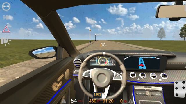 Driving school sim. Mercedes e 63 смотреть онлайн