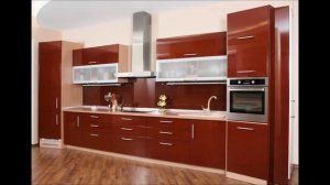 Contemporary Red Kitchen Units For Design Reference