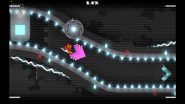 БЕЗУМНЫЙ ХАРД ДЕМОН - CRAZY!!! ПРОХОЖДЕНИЕ CRAZY Geometry dash 2.11 смотреть онлайн