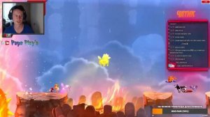 вечерний стрим: спасаем малюток в  RAYMAN LEGENDS x box 360