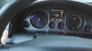 как сбросить сервисный интервал Volkswagen Phaeton