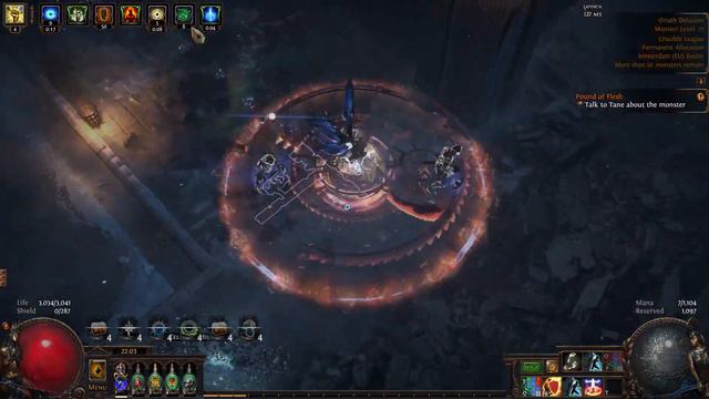 poe 3.21 10-aura Cold BV Occultist 30 Wave Simu Showcase смотреть онлайн
