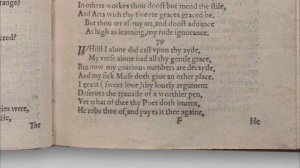 Shakespeare's Sonnet #79 "Whilst I alone did call upon thy aid"