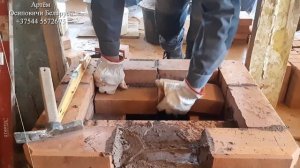 59 Мини камино-печь из кирпича своими руками ч.1