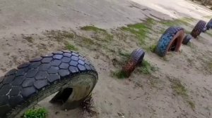 #старые покрышки       Что делают из старых покрышек и мой опыт их использования.