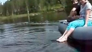 BoatMaster 300S на электромоторчике watersnake -18