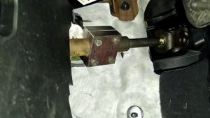 Устранение стука кардана рулевого вала Рено колеос,Renault steering shaft repair