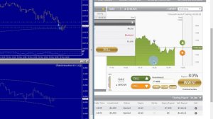 Торговля бинарными опционами,видео пример торговли на веб терминале с помощью советника(часть 2)