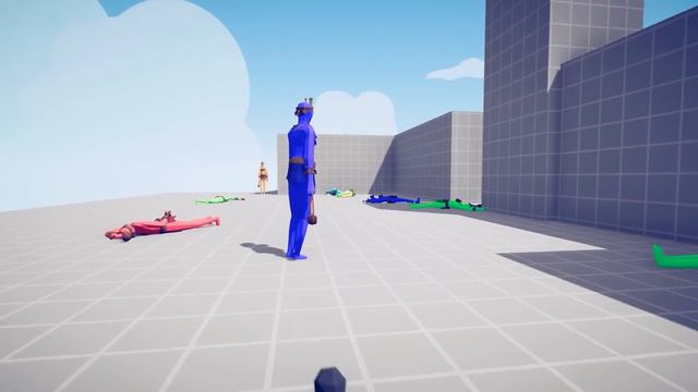 Battle Royale on with Spikes | Totally Accurate Battle Simulator TABS смотреть онлайн