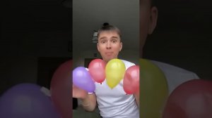 Radmiru hacks with balloon!  Remix #shorts