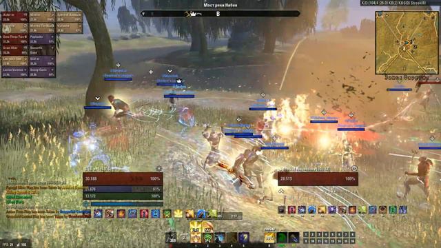 Elder Scrolls Online Рейд Shadow`s League 07.01.2019 (Часть 2), игра на хиле (обновление билда) смотреть онлайн