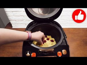 Приготовьте так выпечку с ягодами, результат потрясающий! 3 рецепта пирогов к чаю в мультиварке!