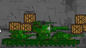 Все серии советского монстра КВ-6 | мультики про танки