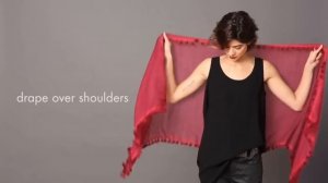 Как завязать шарф зимой. Часть 1