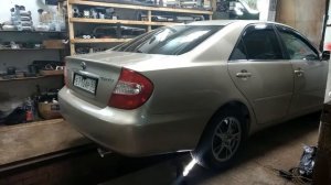 Кастом выхлопа Toyota Camry xv30 2.4л