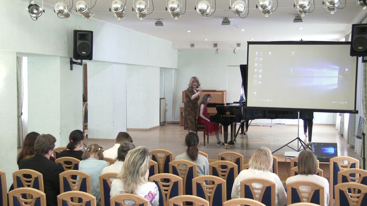 Мастер-класс и творческая встреча с концертирующим преподавателем НСМШ – Светланой Пудовкиной смотреть онлайн