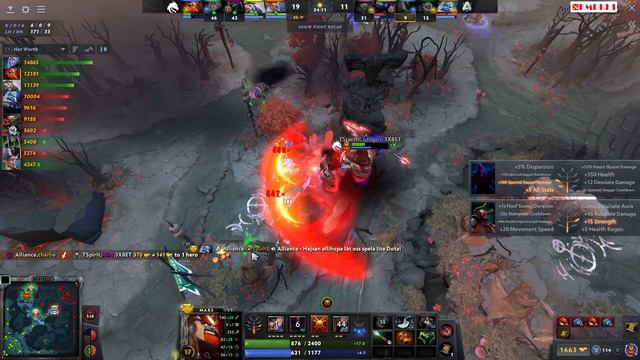 DOTA 2 TSpirit.Collapse the MARS Team Spirit vs Alliance BetBoom Universe