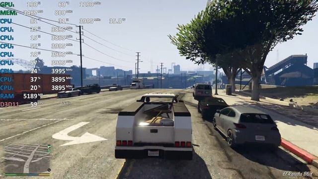 GTA V i7-8809G & Radeon RX Vega M GH - Intel NUC NUC8I7HVK - Gameplay Test смотреть онлайн