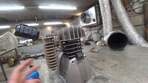 Реставрация компрессора ABAC.