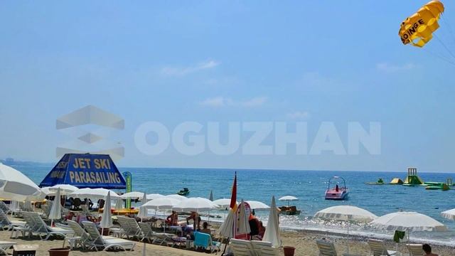 Пляж в Алании | YILDIZ BEACH | Аланья 2020 | OGUZHAN CONSTRUCTION