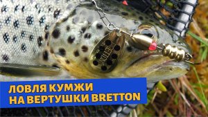 Ловля кумжи на вращающиеся блесны
