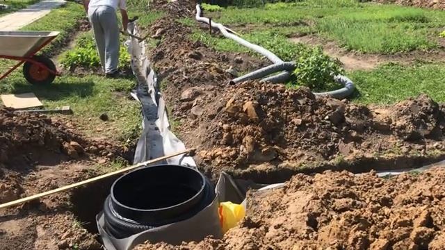 Дренаж участка своими руками. Осушение участка