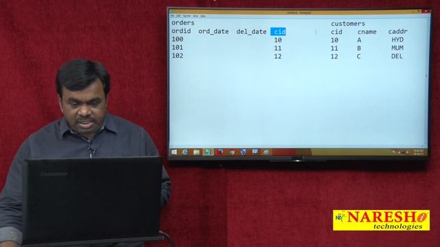 JOINS in Oracle | Oracle SQL Tutorial Videos | Mr.Vijay Kumar смотреть онлайн