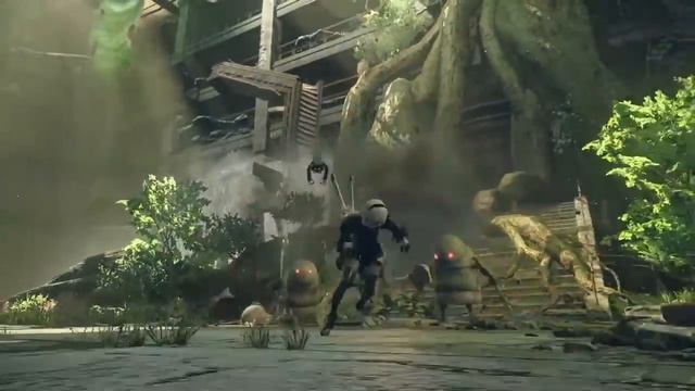 Nier Automata - Reveal - Trailer Score смотреть онлайн