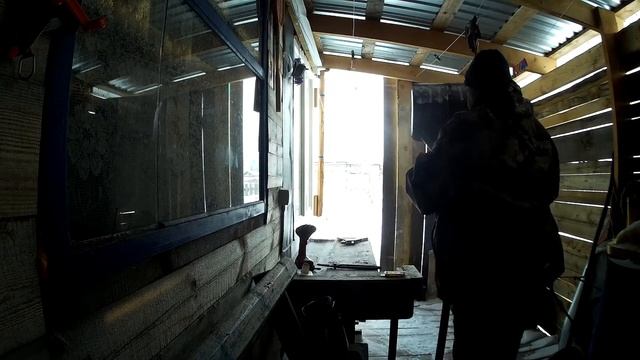 Ремонт лопаты. Визит на участок.