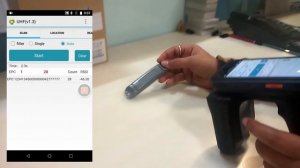 How to use App center for reading barcode & UHF tags  in Chainway C72 mobile Computer