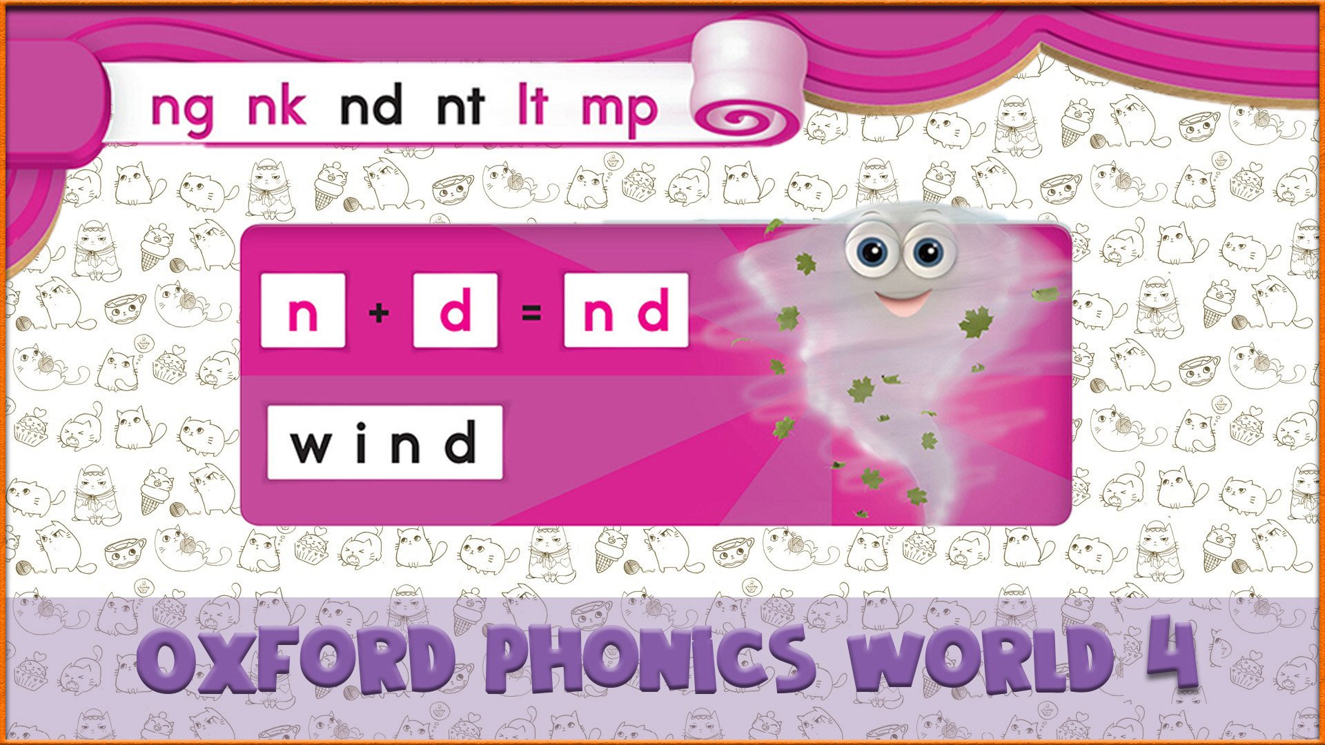 | nd | Oxford Phonics World 4 - Consonant Blends. #36