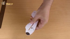 ★ Планер из пенопластовой потолочной плитки - как сделать самолет из потолочки своими руками