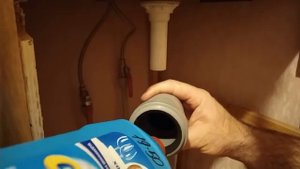 Замена гофры на трубу ПВХ под мойкой