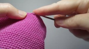 Убавляю столбики без накида при вязании донышка сумки