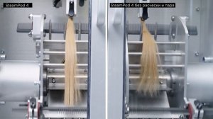 L' OREAL PROFESSIONNEL STEAMPOD 4 Краш-тест сравнение без расчески и пара