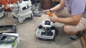 Festool CTL E36, разборка, чистка, обслуживание.