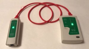 кабельный тестер. обрыв кабеля