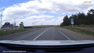 Трасса на Кустанай от села Аманкарагай, красота природы Казахстана, 25.05.2019г.