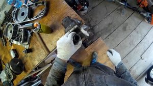 Установка коленвала и сборка двигателя Планета 5