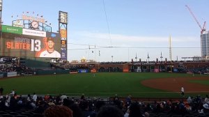 Giants game at BEAUTIFUL Oracle Park! Best baseball park I've been to! | The Swag Ali Vlogs #34