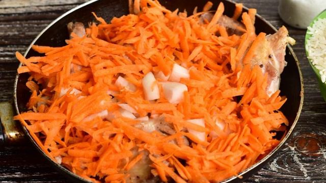Рассыпчатый плов с курицей смотреть онлайн