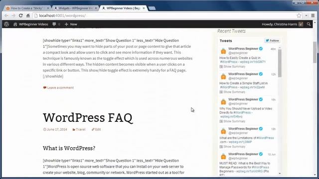 How to Create a "Sticky" Floating Sidebar Widget in WordPress смотреть онлайн